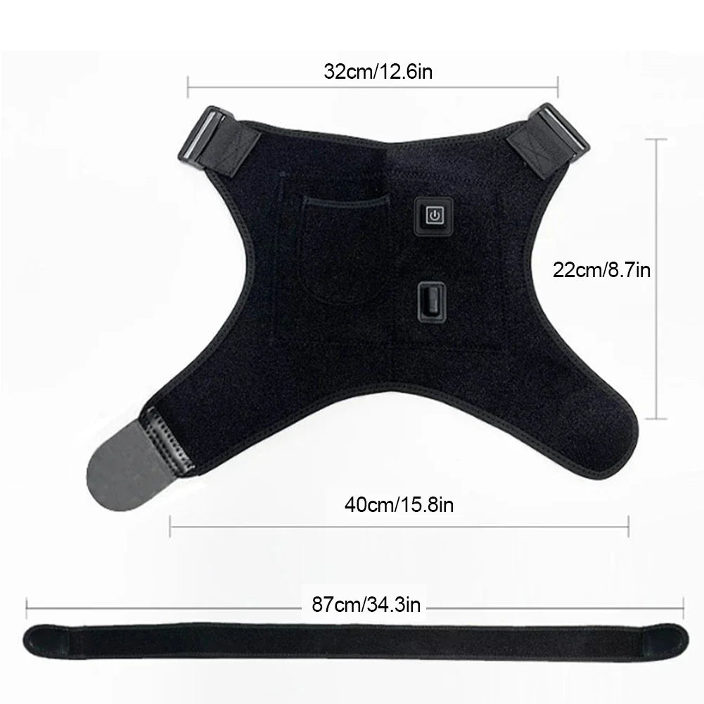 ThermaFlex - Almohadilla Térmica Terapéutica para Hombros