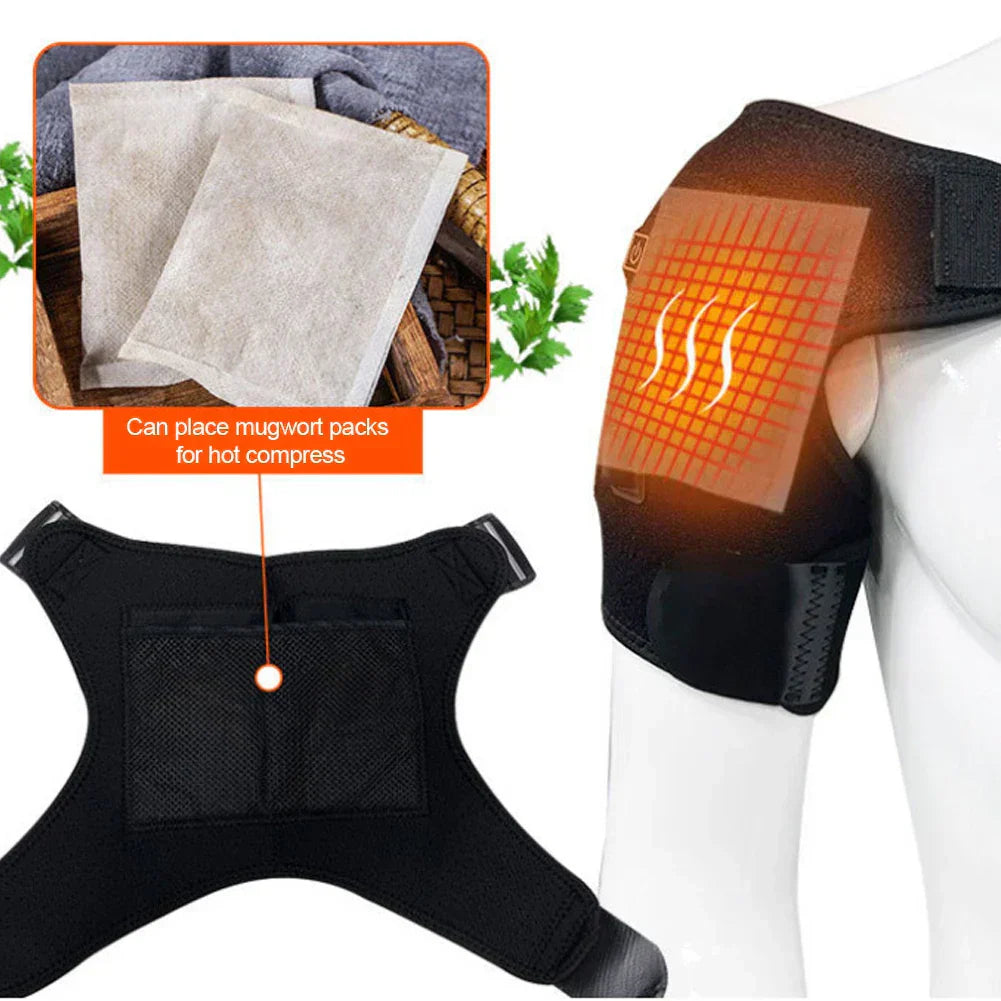 ThermaFlex - Almohadilla Térmica Terapéutica para Hombros
